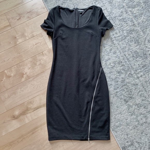 Express Zipper Accent Dress - Picture 4 of 7